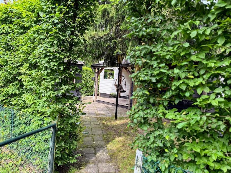 Sfeervol Chalet De Dassenburcht Emst Esterno foto